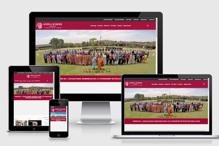 Website Design and Development of Kasiga School Dehradun